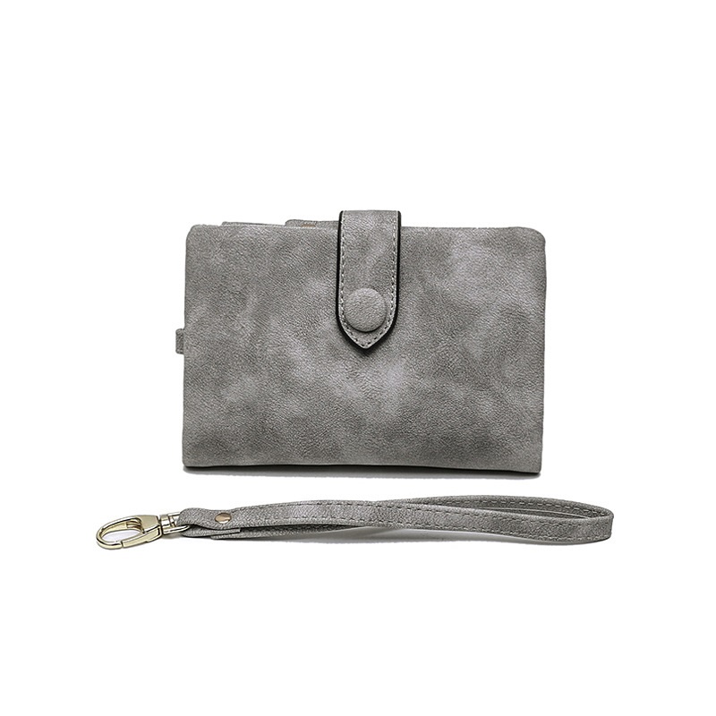 ☀️Mother's Day Hot Sale - Small Trifold Leather Wallet for Women