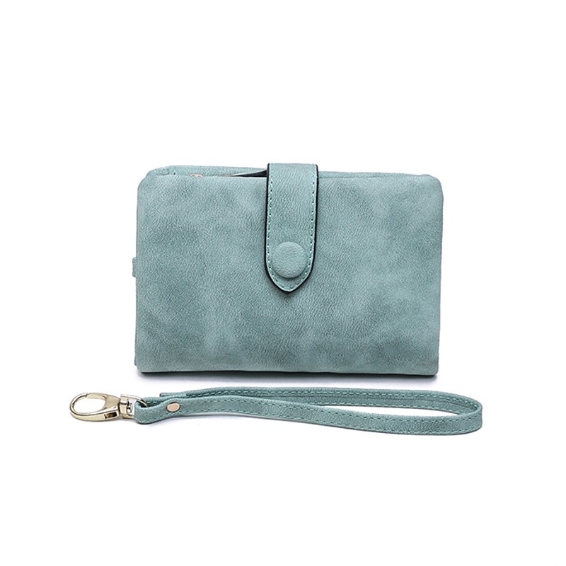 ☀️Mother's Day Hot Sale - Small Trifold Leather Wallet for Women