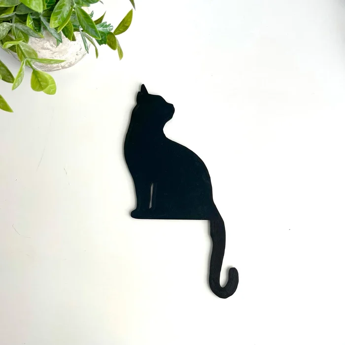 Halloween Black Cat Door Corner Sign Decoration