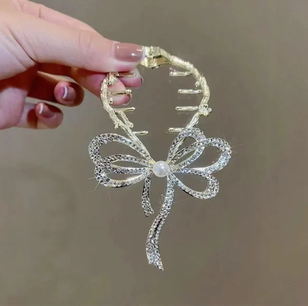 🔥Hot Sale 49% OFF🎀Bow Shiny Hairpin