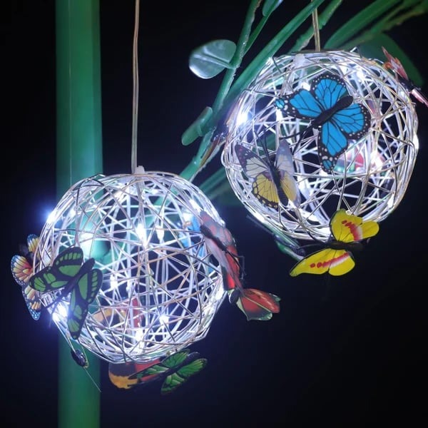 🔥LAST DAY 250% OFF😋Butterfly Decorative Light Solar🦋