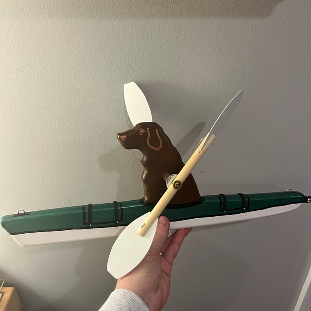 🐾Labrador & Kayak Whirligig