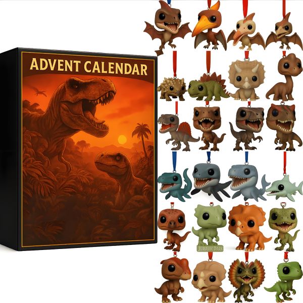 🌲Dinosaur 2025 Advent Calendar: A Roaring Countdown to Christmas