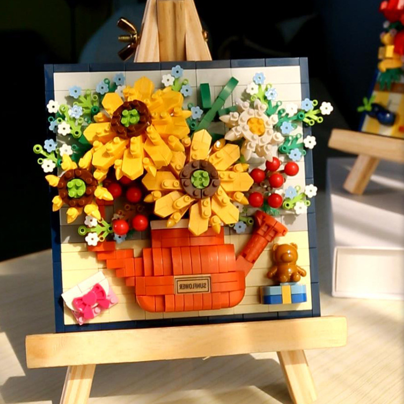 🔥Mother's Day Hot SALE🔥3D Perpetual Flower Block - The Best Gift For Mom