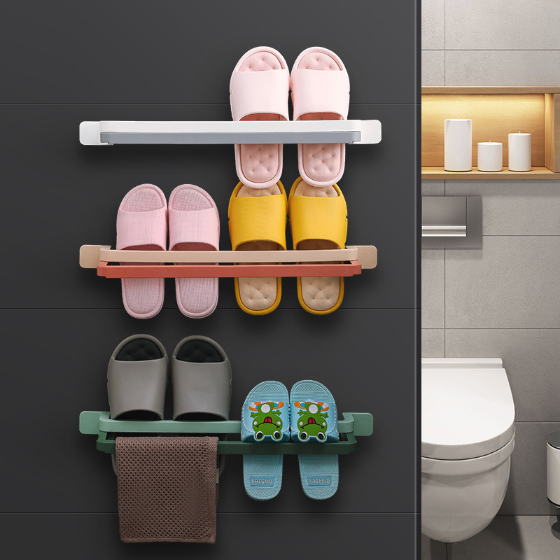 No-Punch Pull-Out Wall-Mounted Shelf