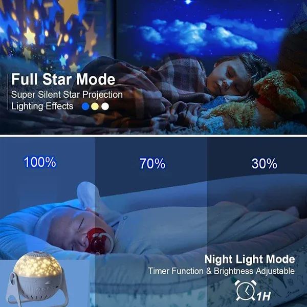 💫FREE SHIPPING🌠Romantic Galaxy Starry Sky Projector🪐