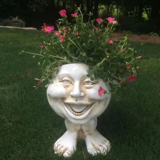 Funny Muggle Family Flowerpot