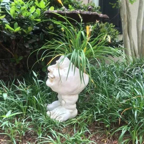 Funny Muggle Family Flowerpot