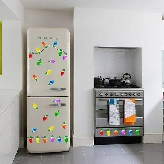 🔥Hot Sale 40% OFF🔥Reflective Light Bulb Magnet Decoration Set