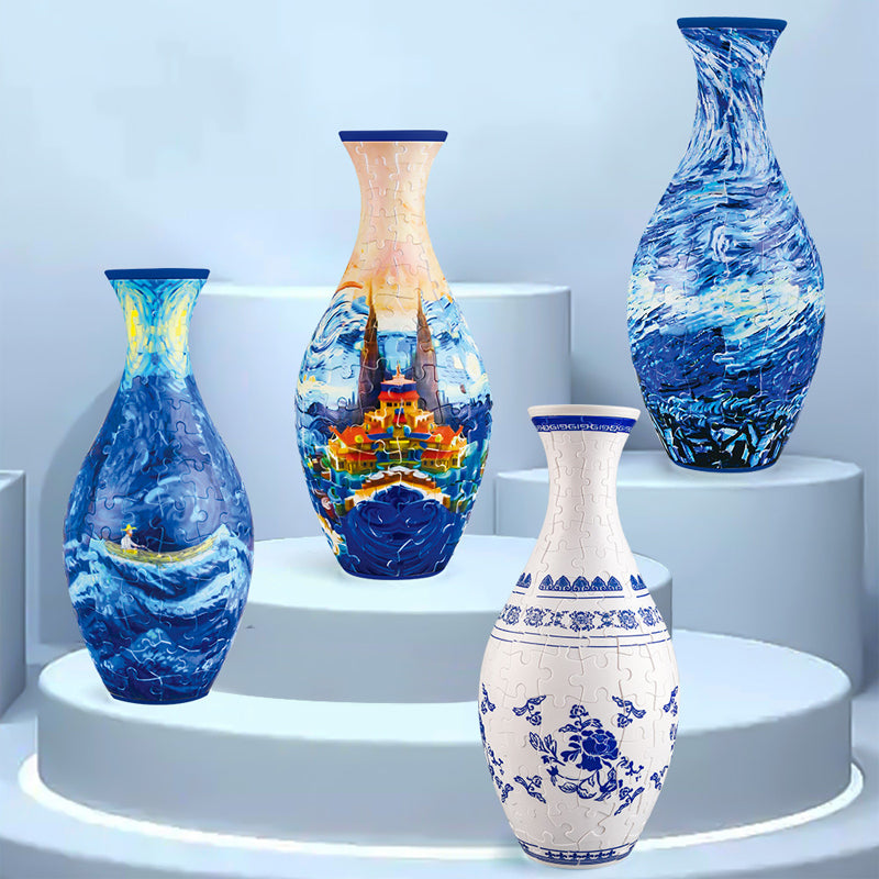🎄Christmas Sale 50% OFF-🧩3D Art Puzzle Vase