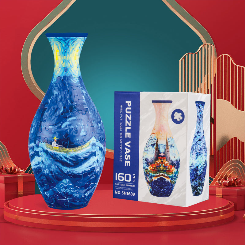 🎄Christmas Sale 50% OFF-🧩3D Art Puzzle Vase