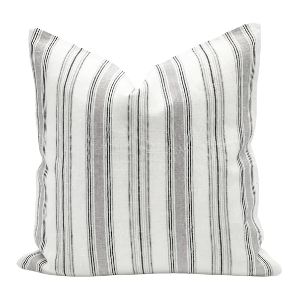 CÉCILE IN ROCK GREY PILLOW COVER