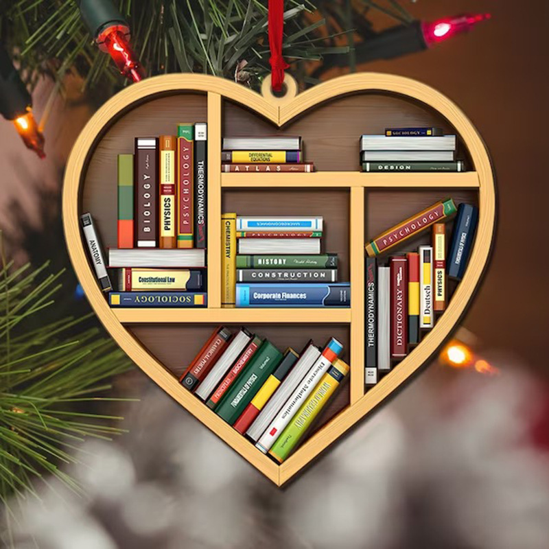 🔥Hot Sale 50% OFF-Book Christmas Tree Ornament🎄