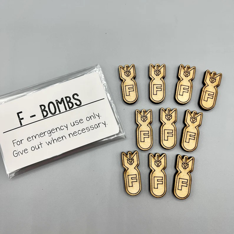 Creative Funny Gag Gift-Bag Of F-BOMBS