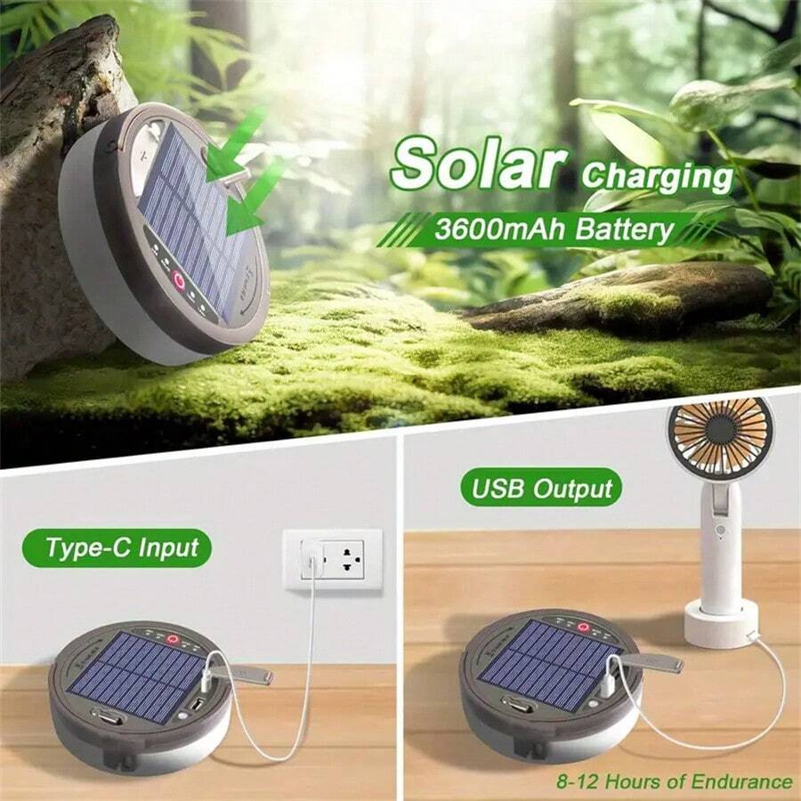 ✨Solar Power Camping String Lights