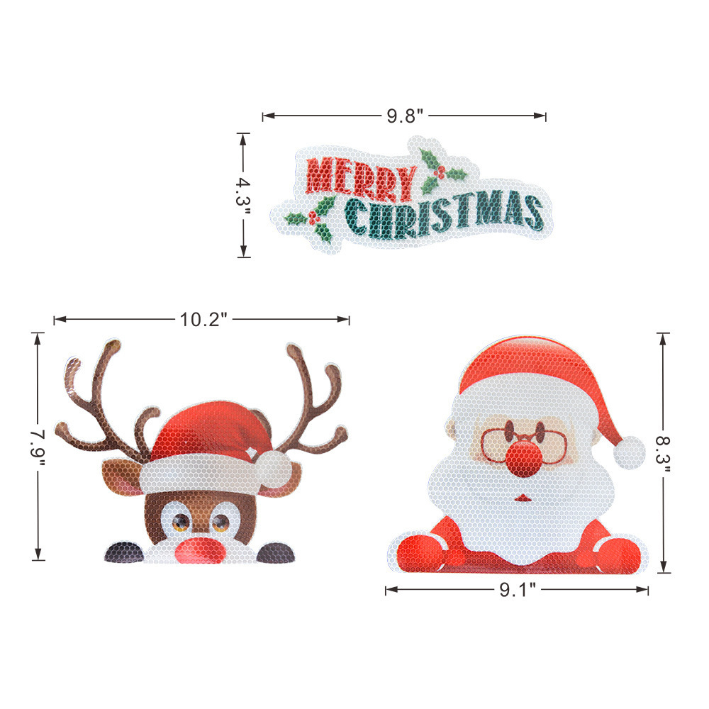 2023 Reflective Light Bulb Magnet Decorations
