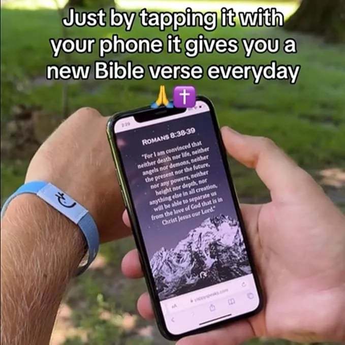 Daily Bible Verse Bracelet