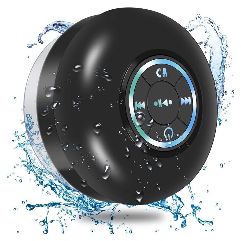 🔥Hot Sale- Mini Bluetooth Waterproof Speaker with LED light🔊