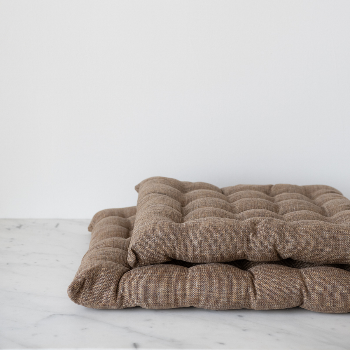seat cushion with filling – camel
