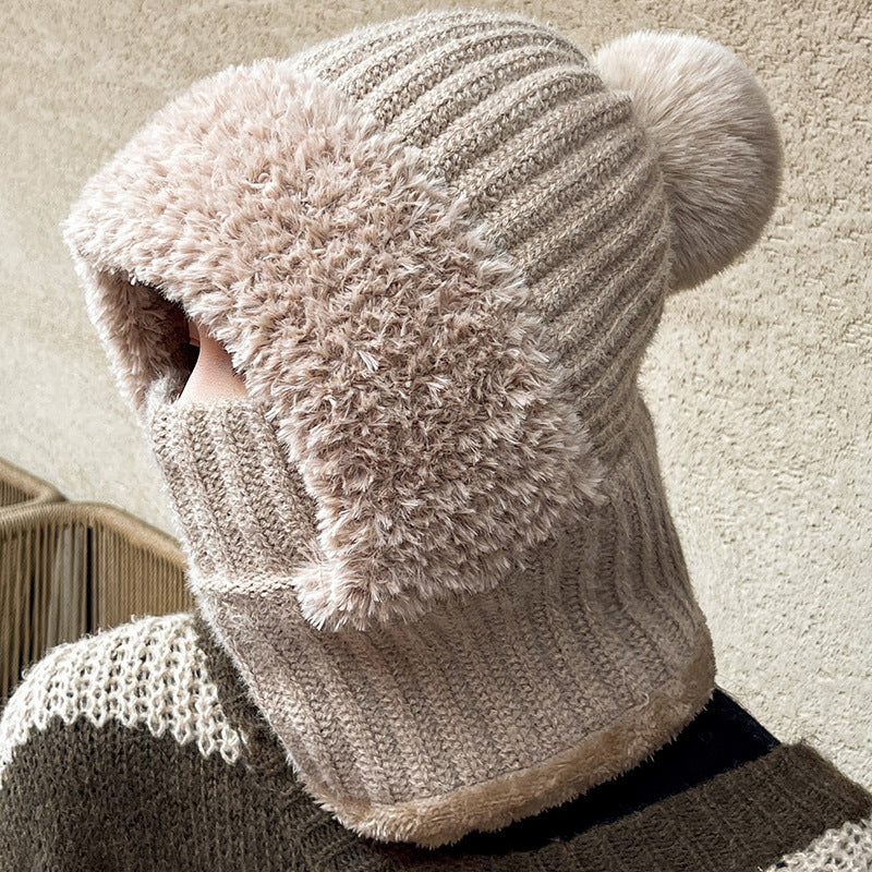 🔥❄3-in-1 Knitted Beanie Hat