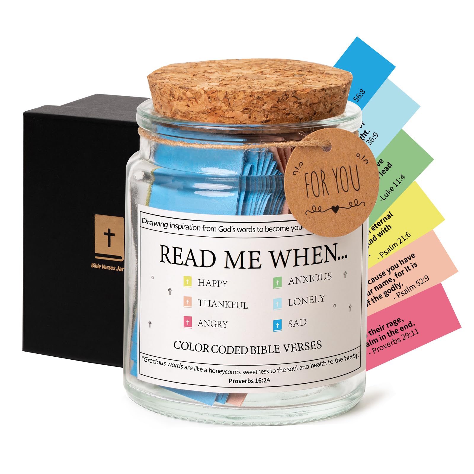 📚Inspire Bible Verses in a Jar❤