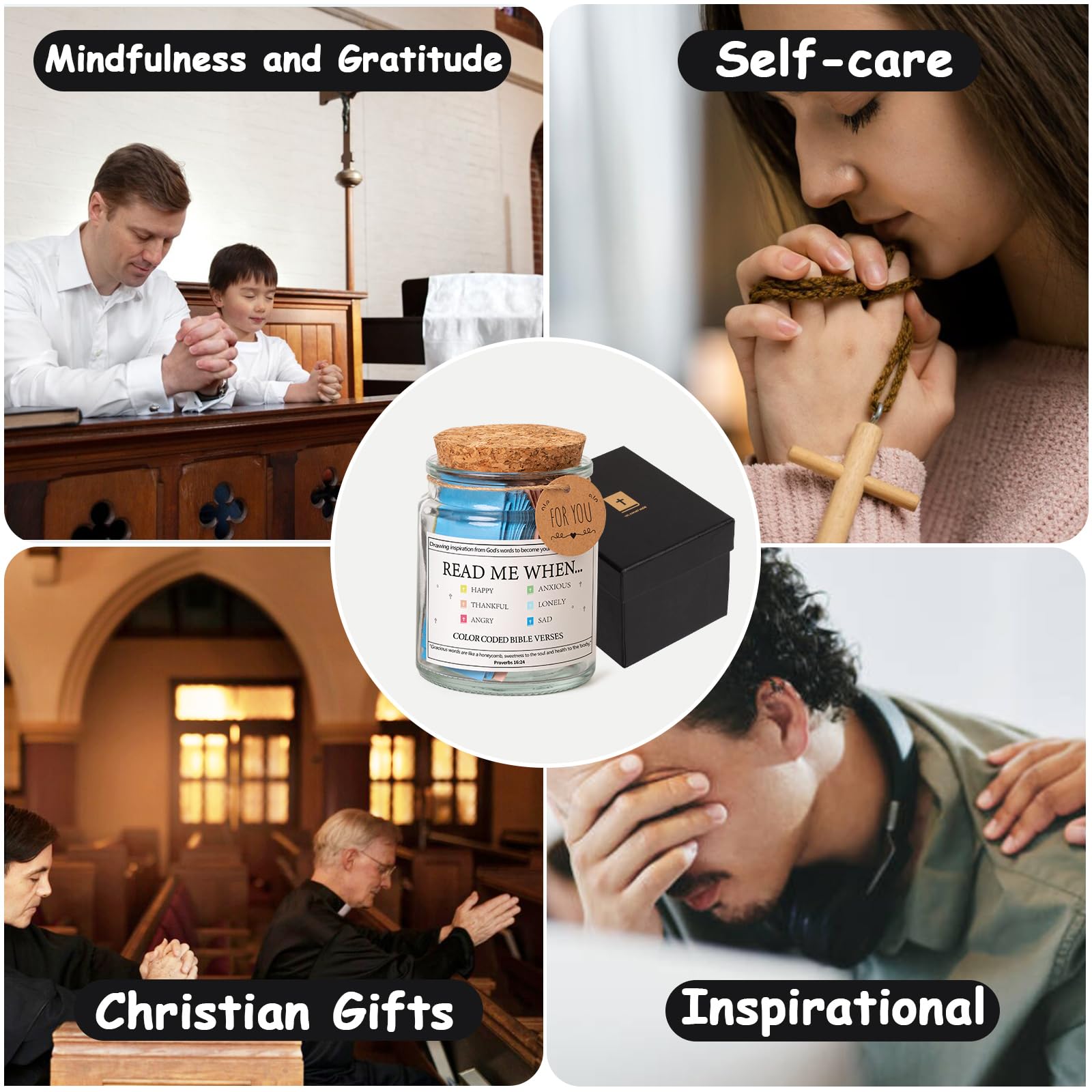 📚Inspire Bible Verses in a Jar❤