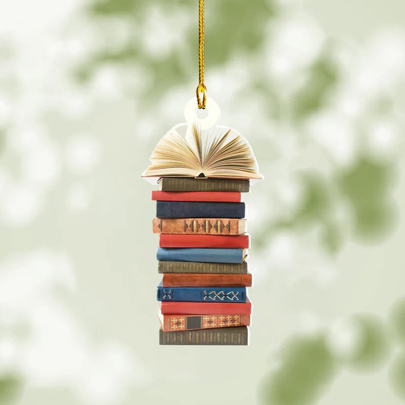 🔥Hot Sale 50% OFF-Book Christmas Tree Ornament🎄