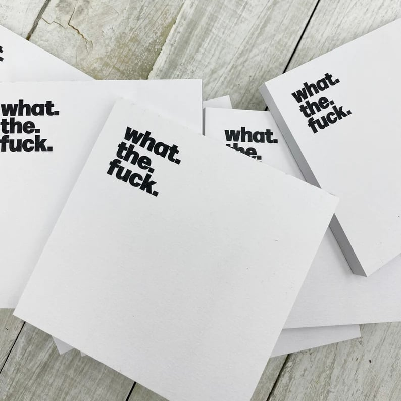 😆To Do List Notepad | Funny Stationery
