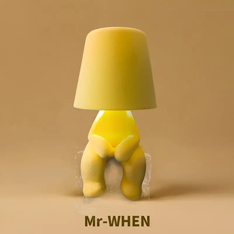 ✨Modern Creative Thinker Figurine Touch Control Table Lamp💡