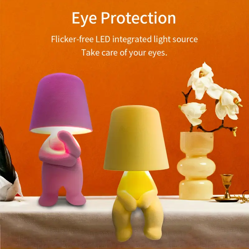 ✨Modern Creative Thinker Figurine Touch Control Table Lamp💡