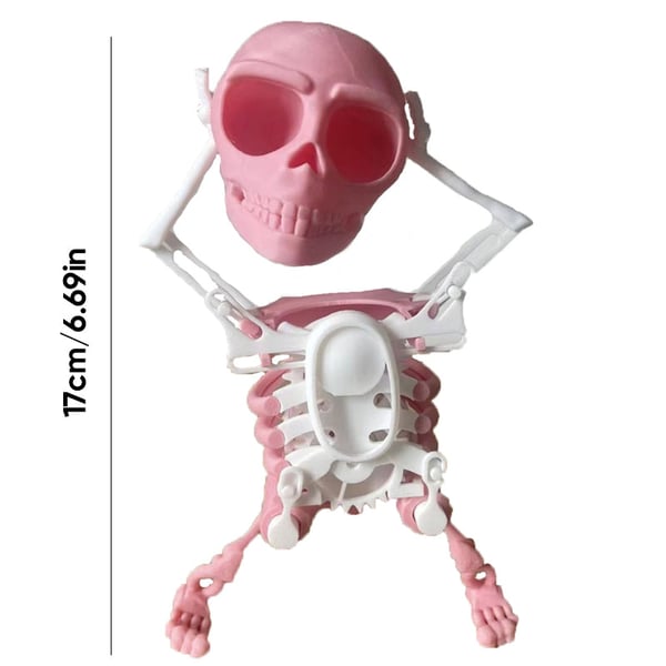 Dancing and Swinging 3D Skull Toy🎉