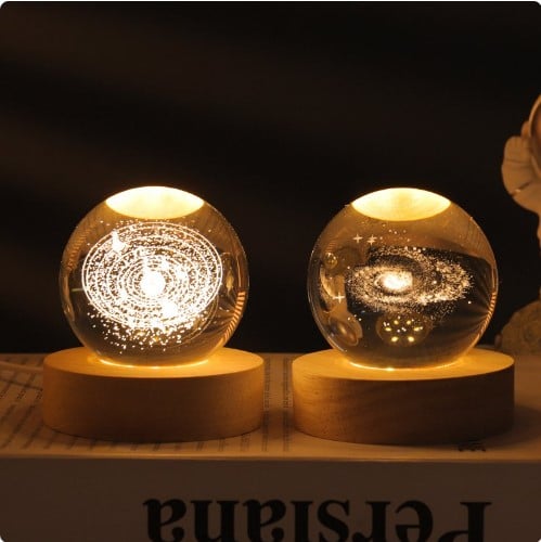 🔥Hot Selling- 3D Planet Crystal Ball🪐
