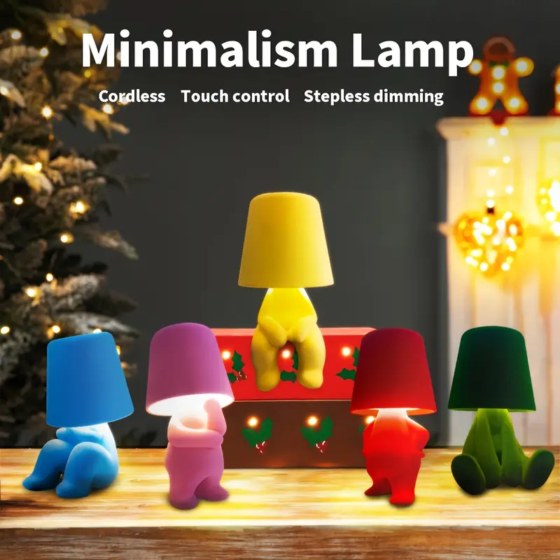✨Modern Creative Thinker Figurine Touch Control Table Lamp💡