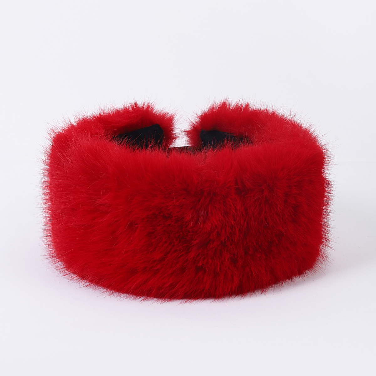 🔥❄Fashion Women's Winter Warm Plush Faux Furry Hat Headbands