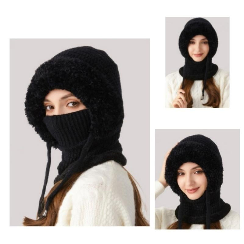 🔥❄3-in-1 Knitted Beanie Hat