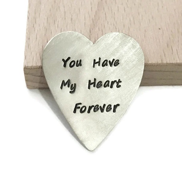 💕Handmade Heart Pocket Hug Token
