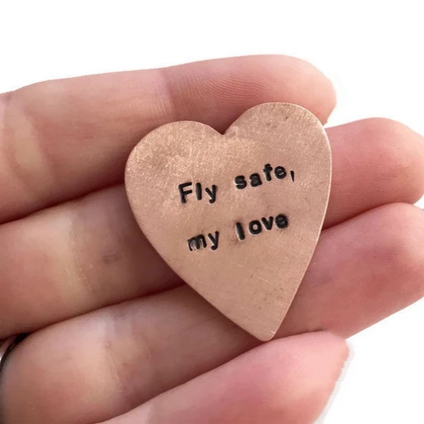 💕Handmade Heart Pocket Hug Token