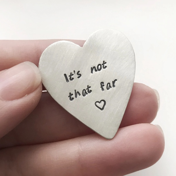 💕Handmade Heart Pocket Hug Token