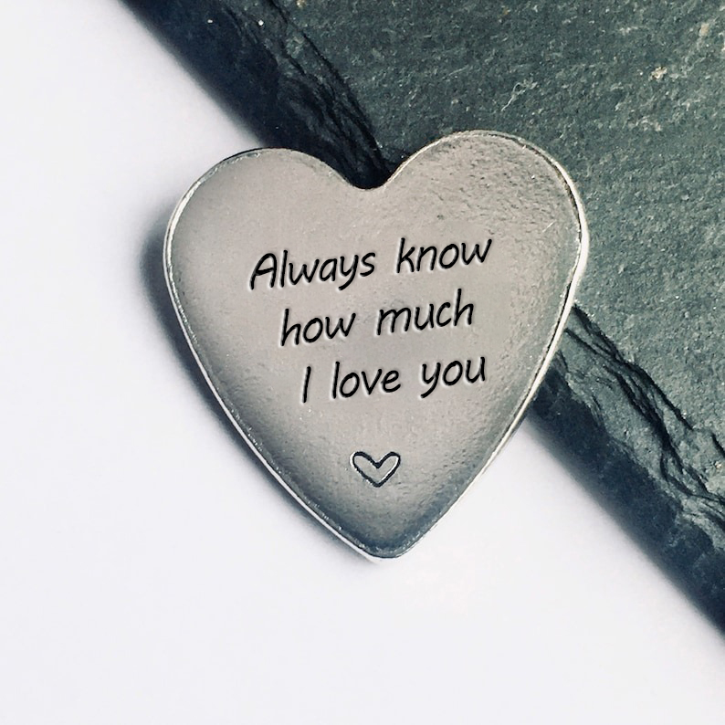 💕Handmade Heart Pocket Hug Token
