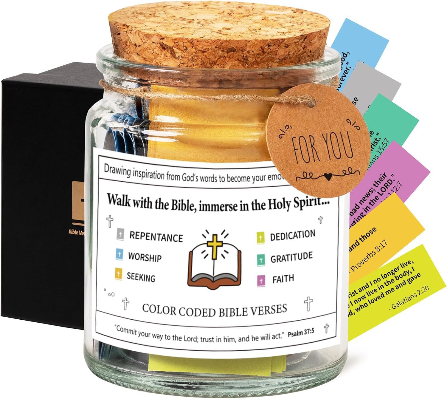 📚Inspire Bible Verses in a Jar❤