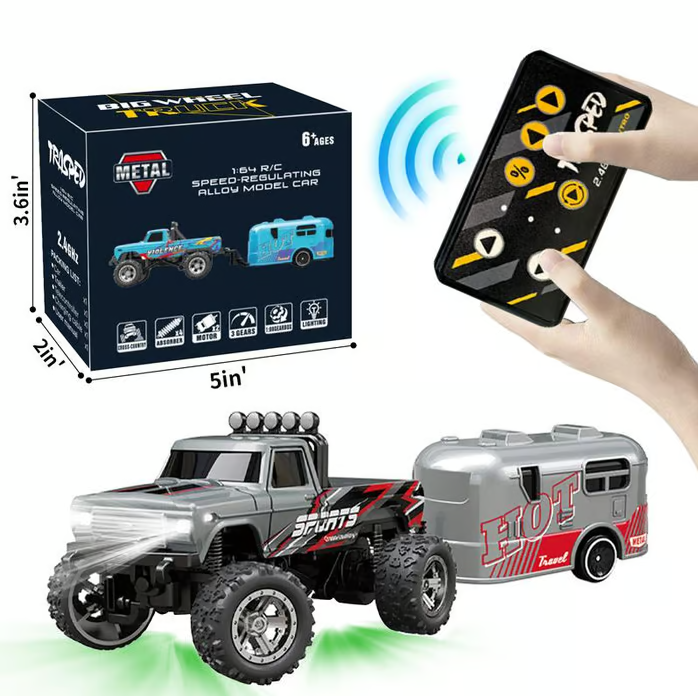 🔥Hot Sale 49%OFF🔥 Mini Remote Control Monster Truck