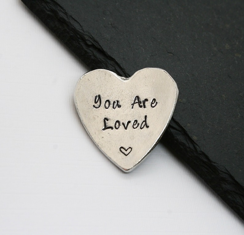 💕Handmade Heart Pocket Hug Token