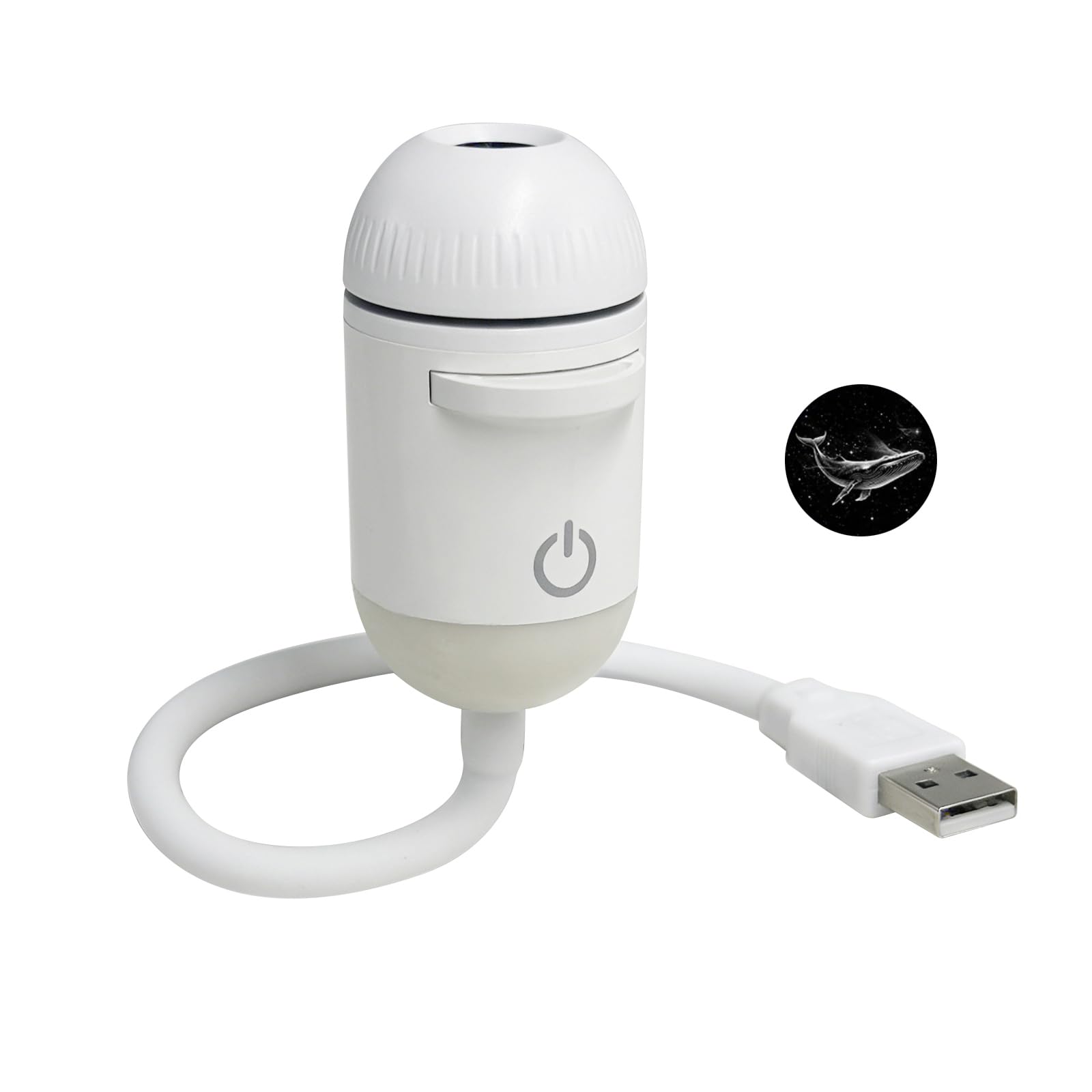 Mini Galaxy Projector Night Light – USB Starry Sky Lamp for Bedroom & Room Decor