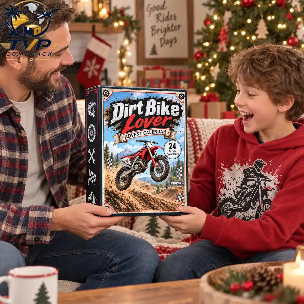 Dirt Bike Lover 2026 24-Day Acrylic Charms Advent Calendar