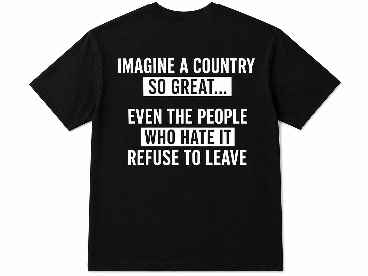 Funny Statement Graphic T-Shirt – Bold Humor Casual Tee for Men