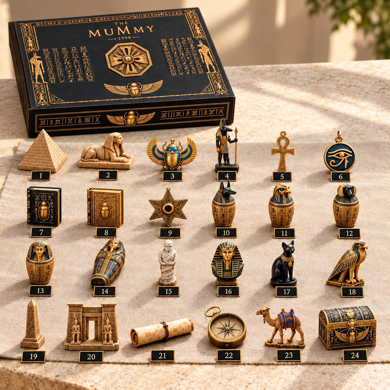 The Mummy 1999 Hamunaptra Advent Calendar 2026