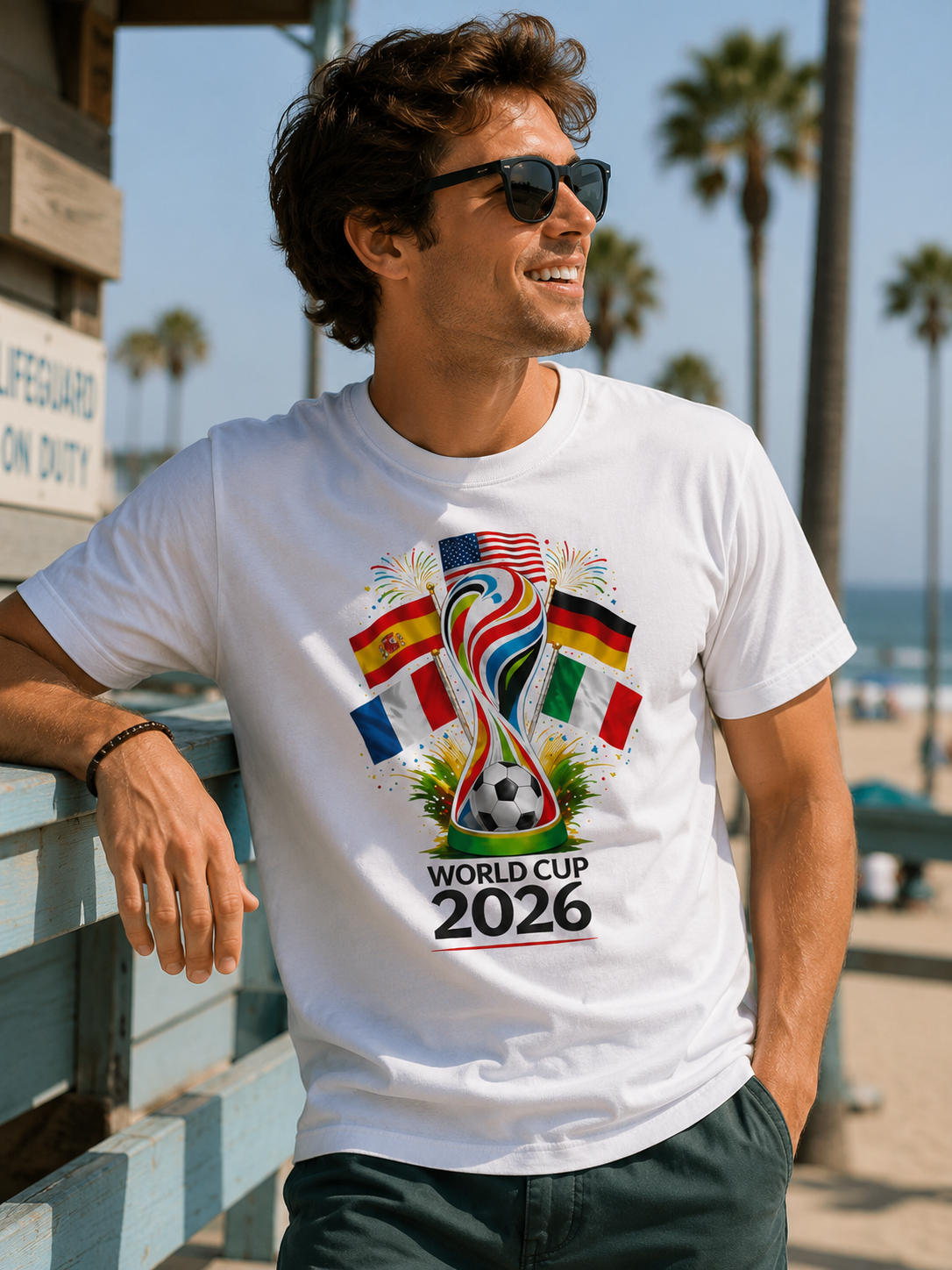 International Soccer Championship 2026 Graphic T-Shirt – Retro Football Fan Tee