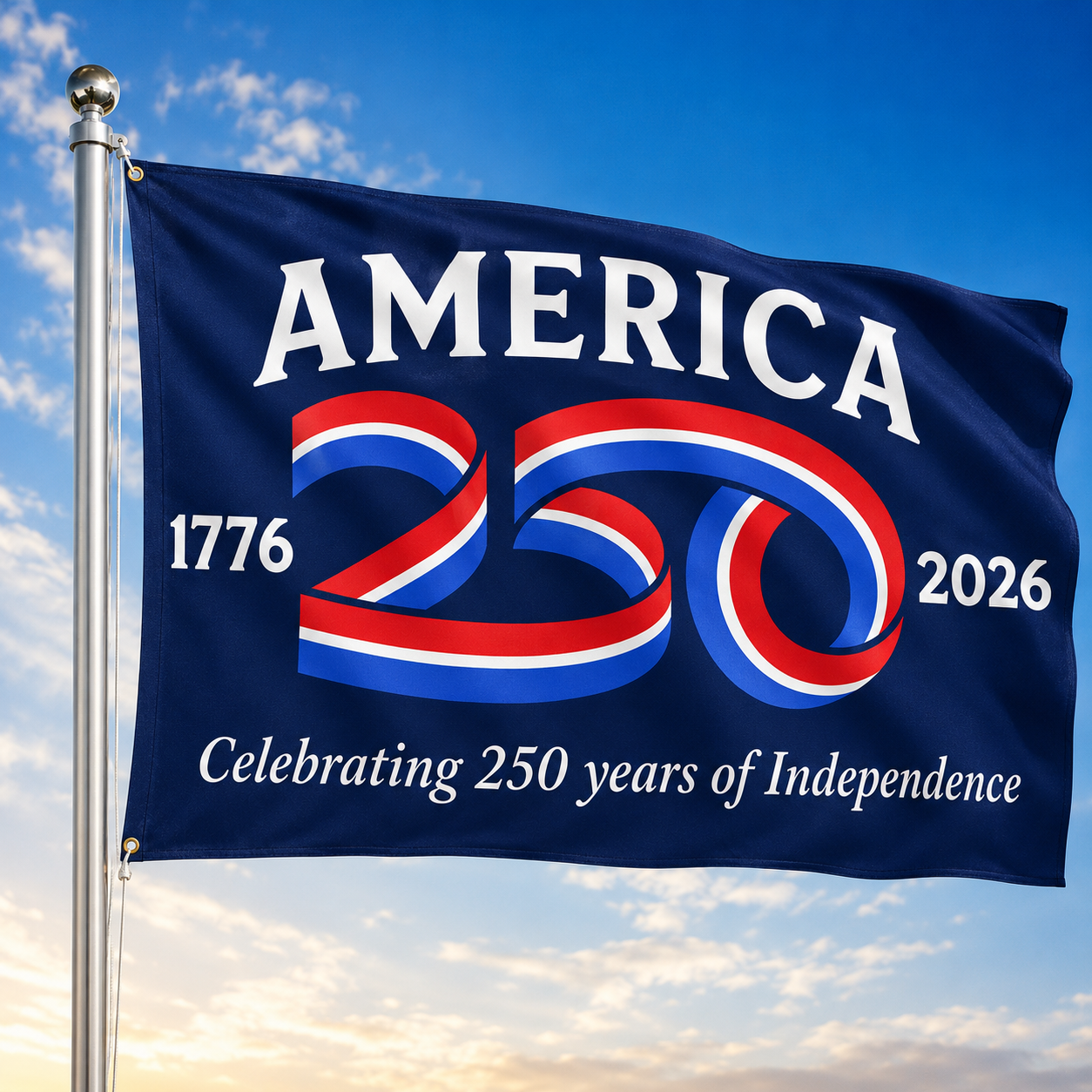 USA 250th Anniversary Flag – Celebrating 250 Years of Independence (1776–2026)