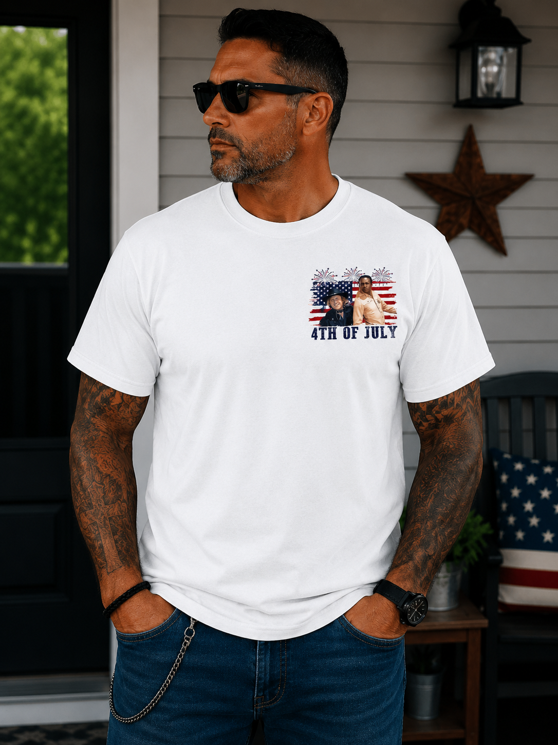 Western Humor Graphic T-Shirt – Vintage Americana Cowboy Comedy Tee