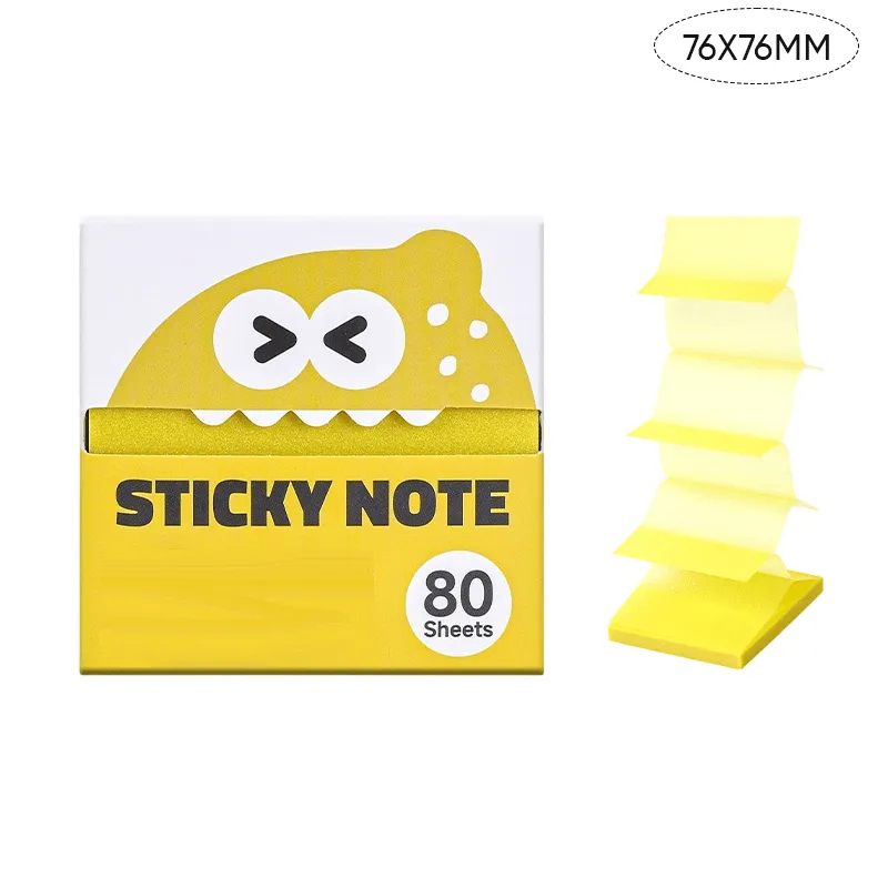Monster Pop-Up Sticky Notes – Cute 3D Halloween Memo Pads for Desk, School & Office Supplies